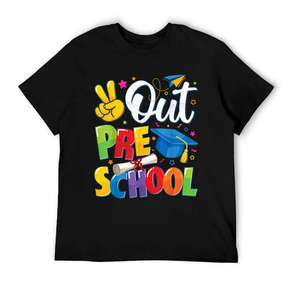 Out Preschool Graduate 2025 Pre K Graduation 2025 T-Shirt