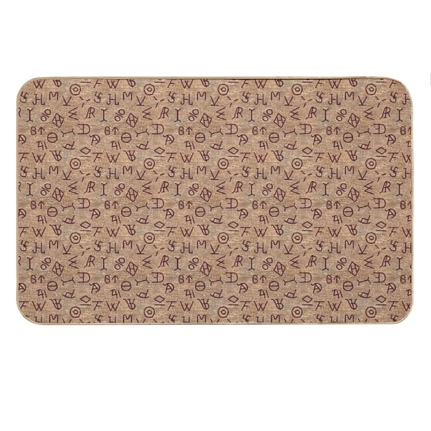 Cattle Brands Bath Mat