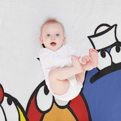 Peep And The Big Wide World Throw Blanket