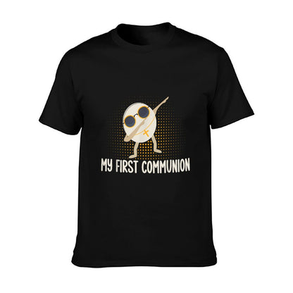 My First Communion Dabbing Wafer 1st Communion Kids Funny T-Shirt