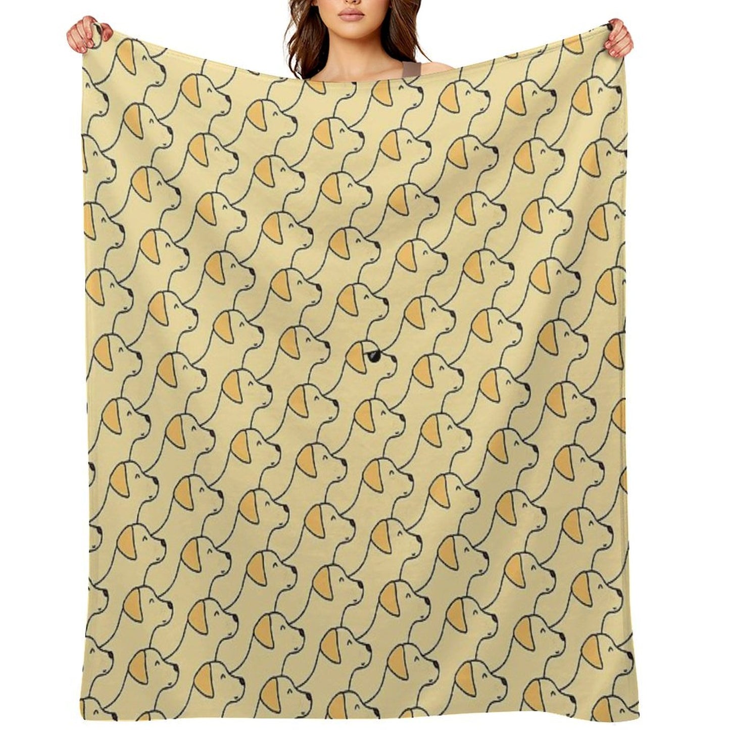 That Cool Lab Throw Blanket