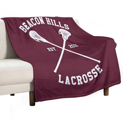 Beacon Hills Lacrosse - Teen Wolf Throw Blanket