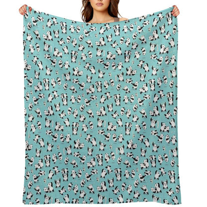 PANDAMONIUM Throw Blanket