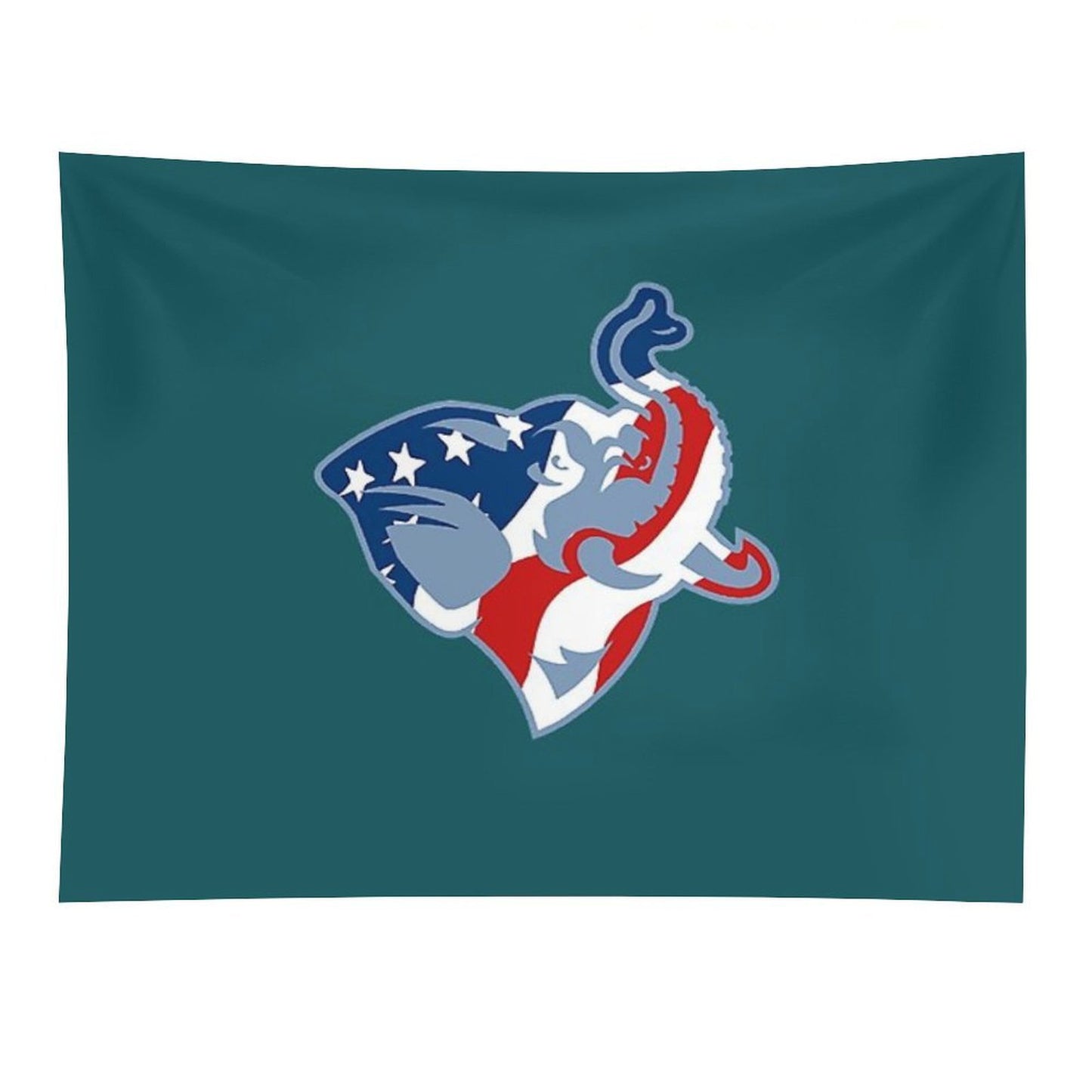 American Flag Tufts Jumbo Tapestry