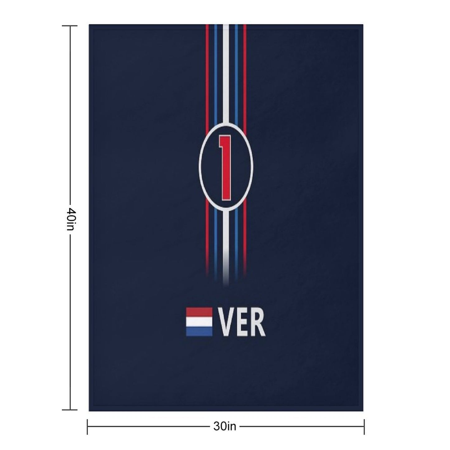 F1 2022 - #1 Verstappen [classic] Throw Blanket