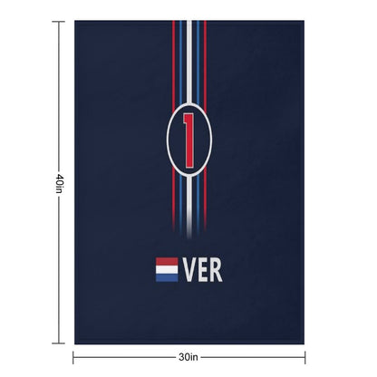 F1 2022 - #1 Verstappen [classic] Throw Blanket