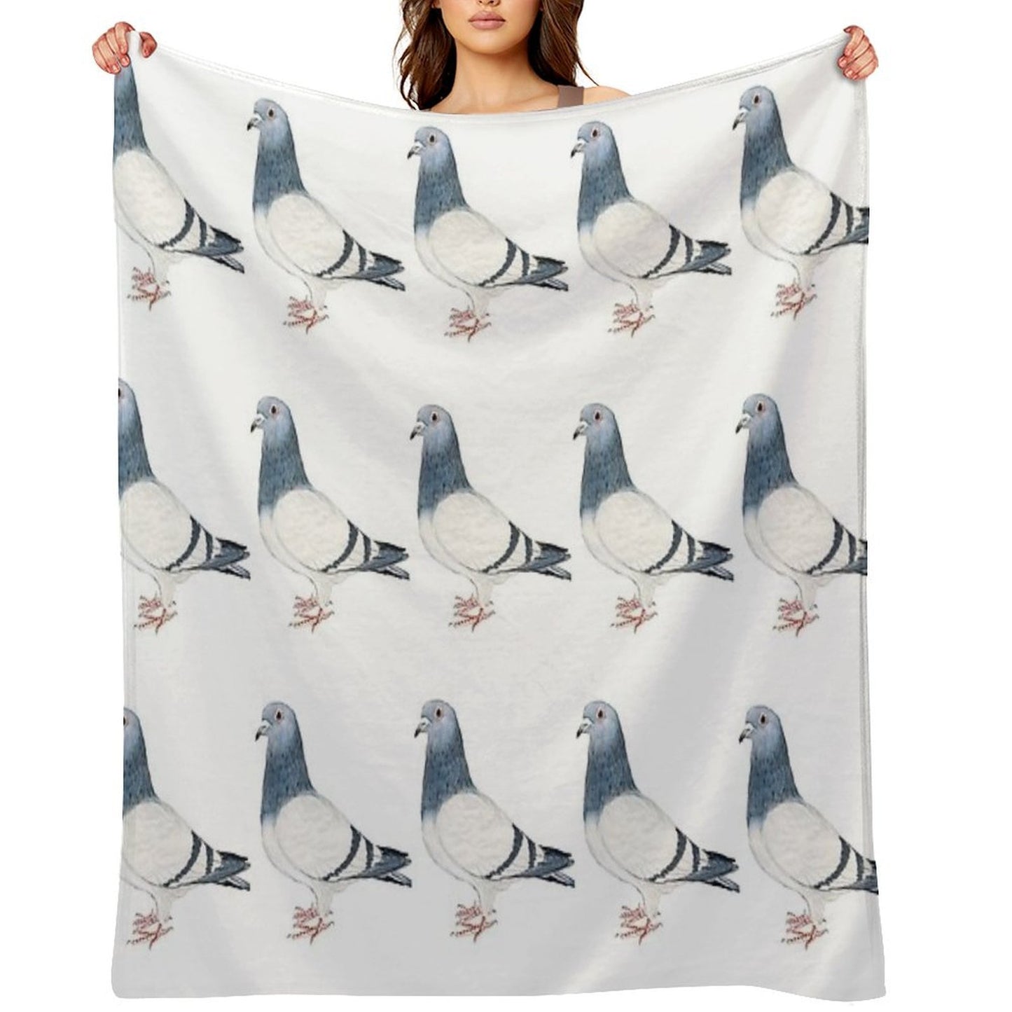 Pigeon Throw Blanket