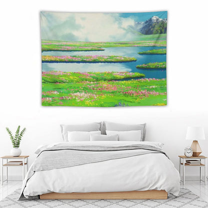 Anime Landscape Tapestry