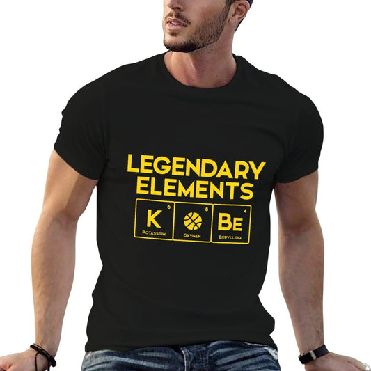 Legendary Elements of Basketball, K-O-Be, Periodic Table Fun T-Shirt