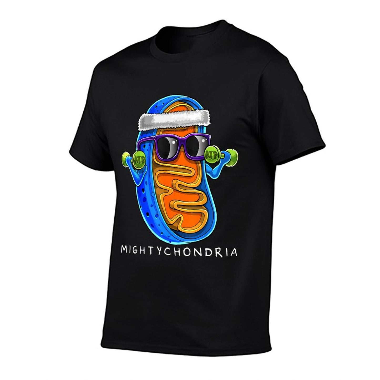 Mightychondria Cellular Biology Science Teacher Funny Gift T-Shirt