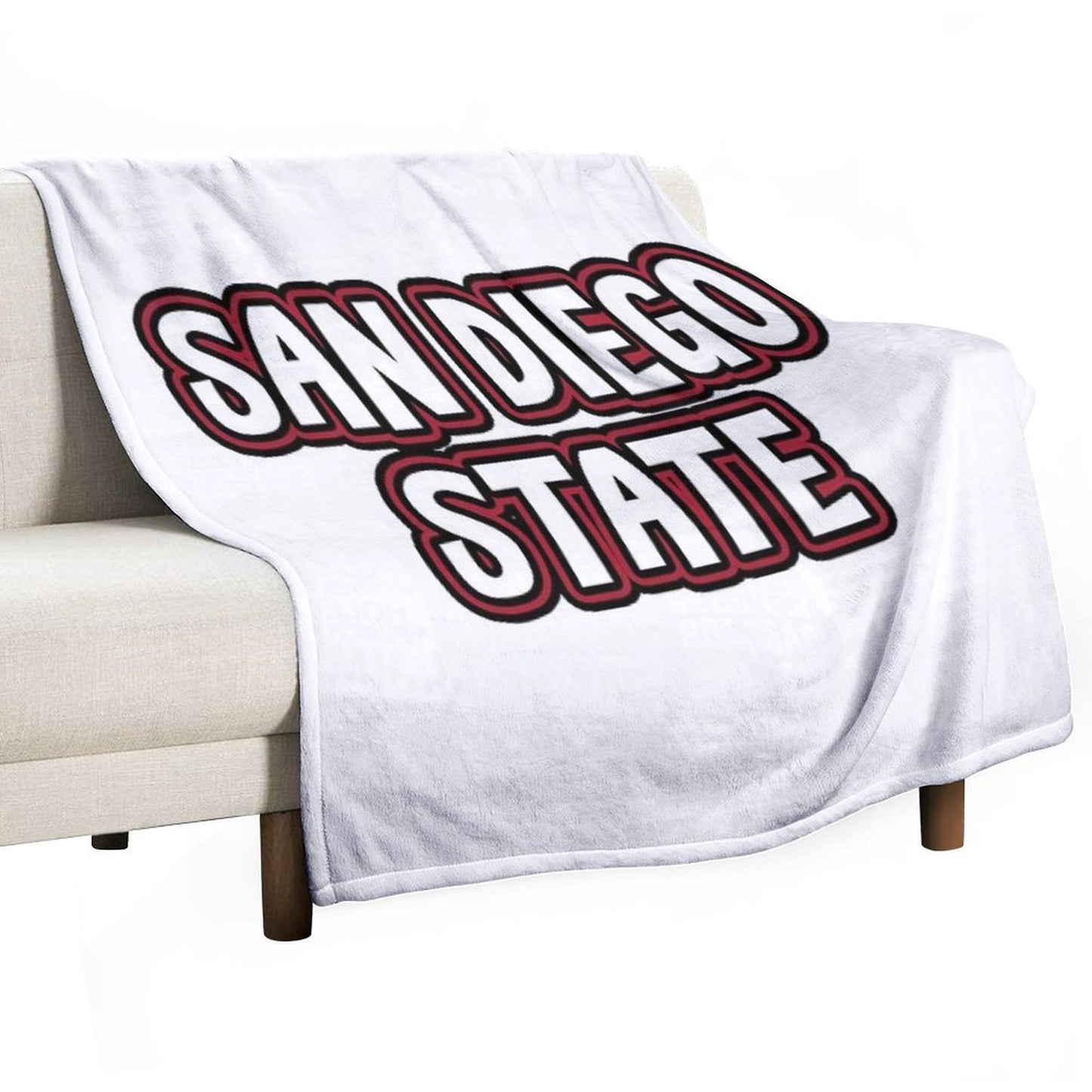 San Diego State Throw Blanket