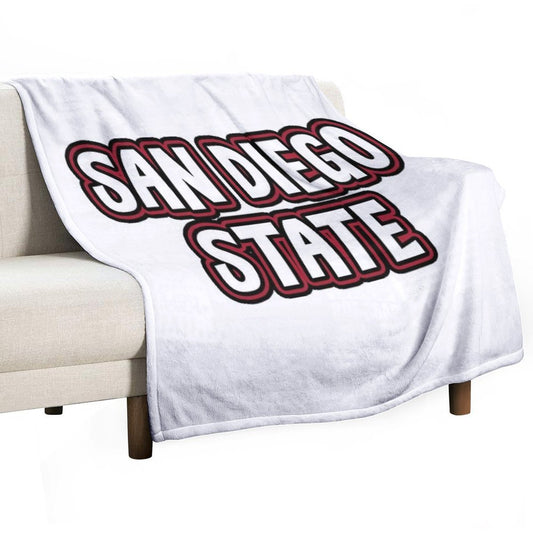 San Diego State Throw Blanket