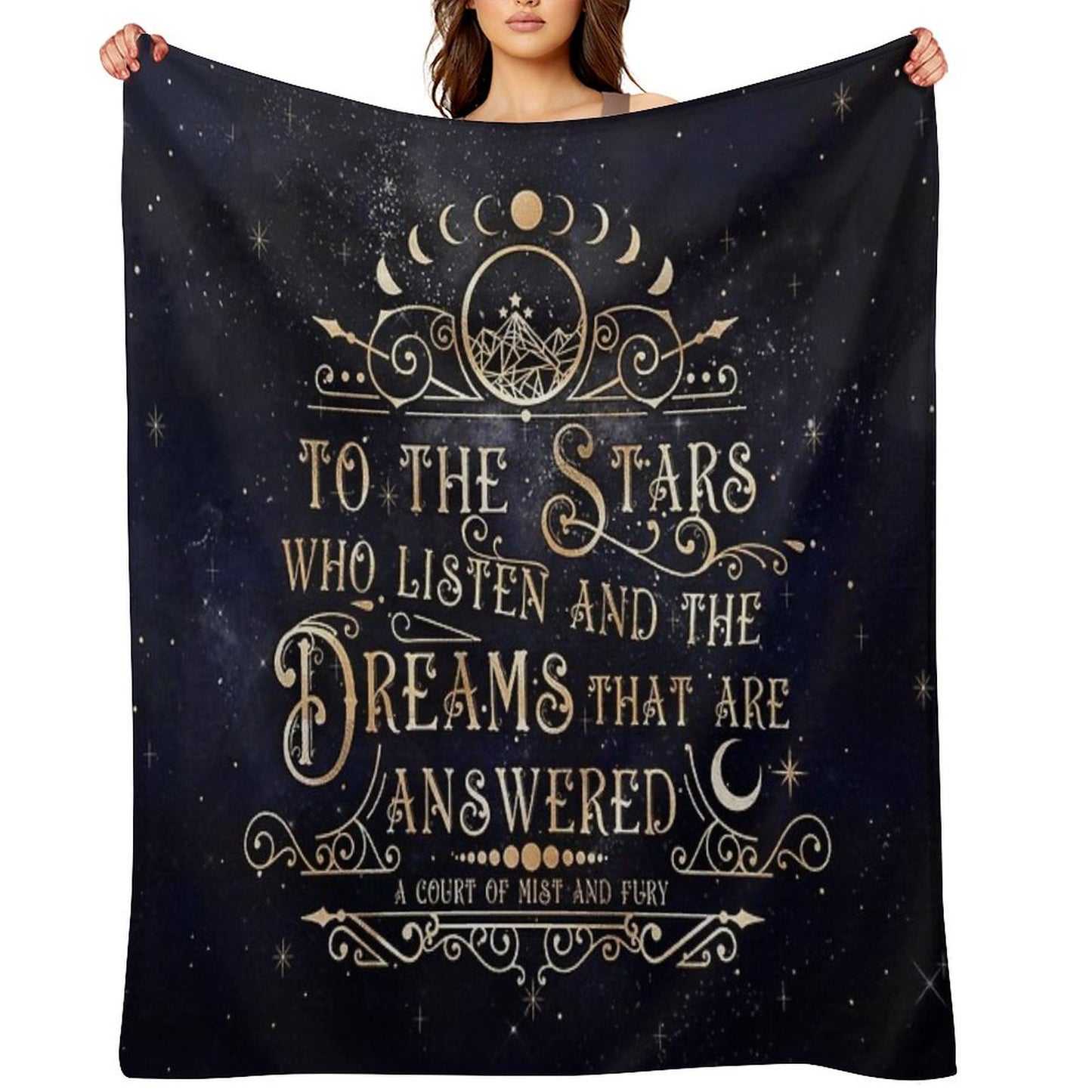 To The Stars Throw Blanket