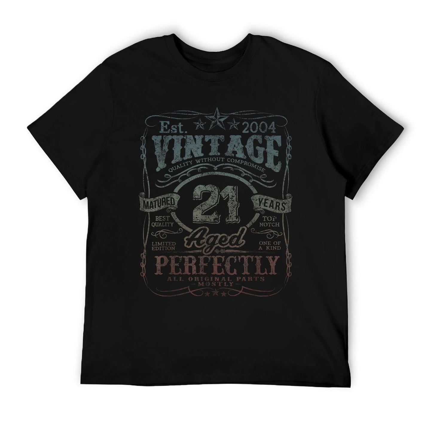 Vintage 2004 Limited Edition Shirt 21 Year Old 21st Birthday T-Shirt