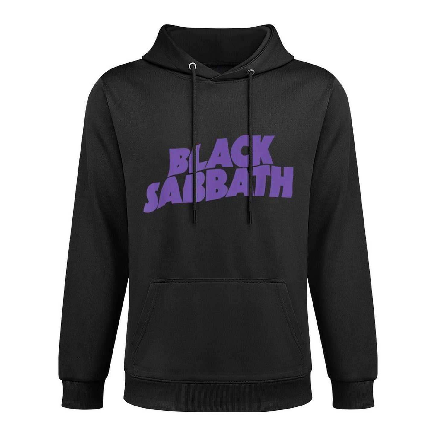Black Sabbath Purple Logo Shape Retention Hoodie
