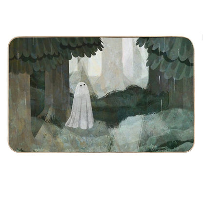 Pine Forest Clearing Bath Mat