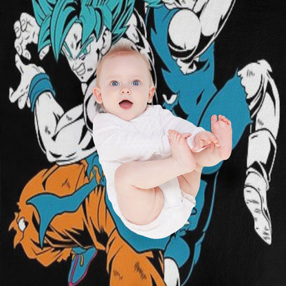 Goku - Dragon Ball Throw Blanket