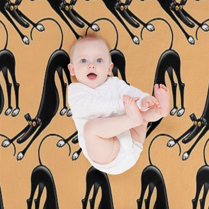 Bowdown Pattern Throw Blanket