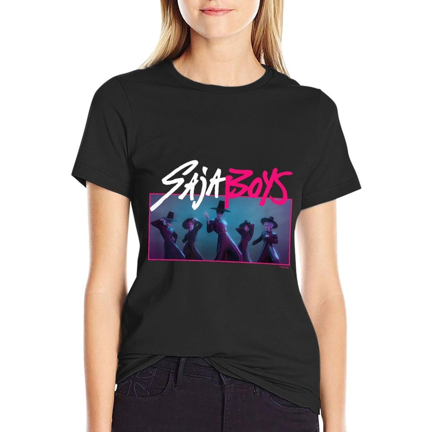 KPop Demon Hunters Saja Boys Officially Licensed  Quick-drying T-Shirt