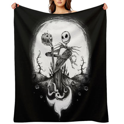Halloween Tale Throw Blanket