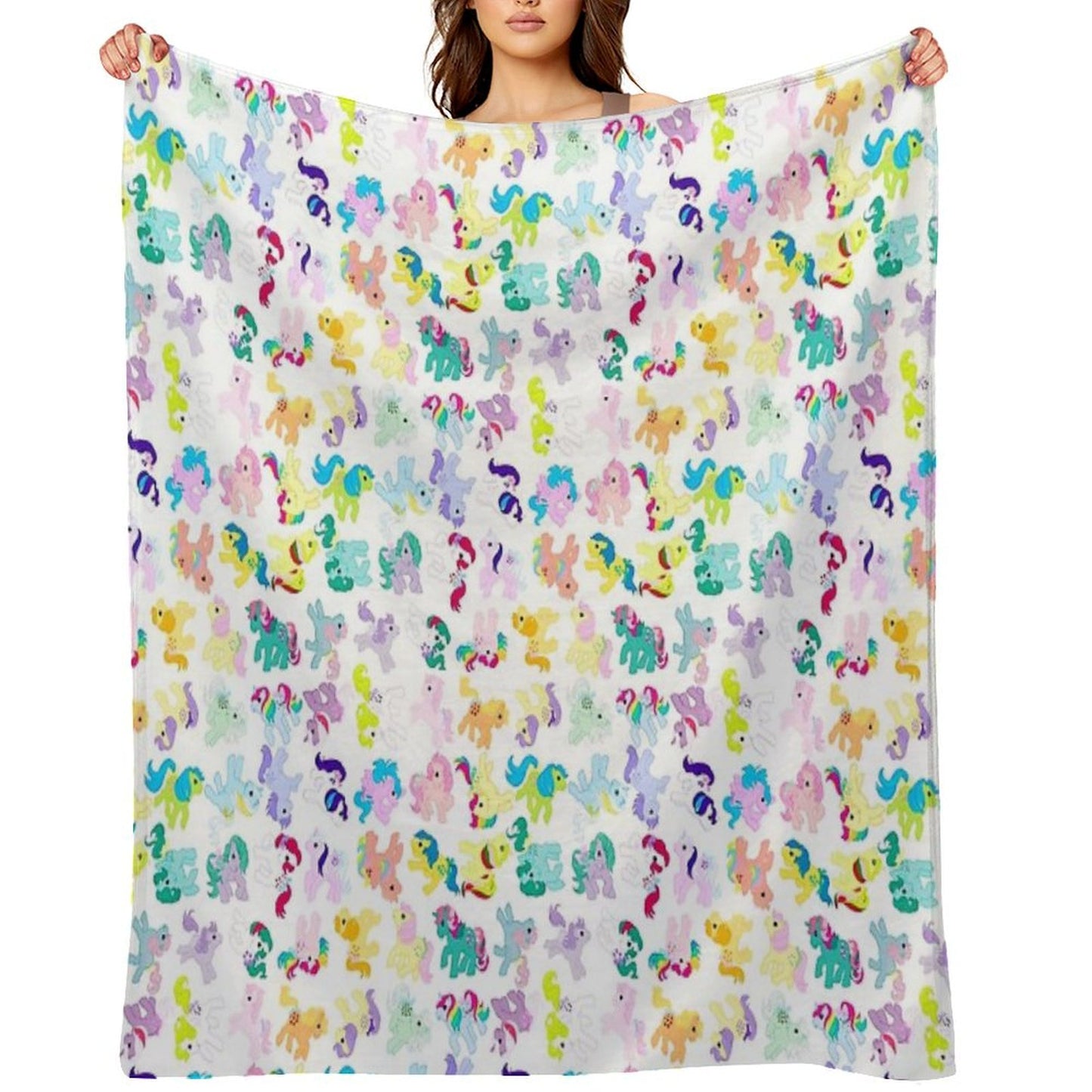 MLP All Over Me Throw Blanket