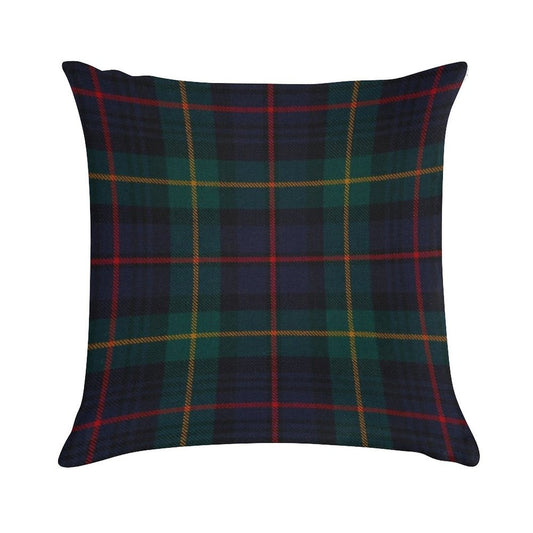 Farquharson Scottish Tartan Soft Durable Construction Throw Pillow