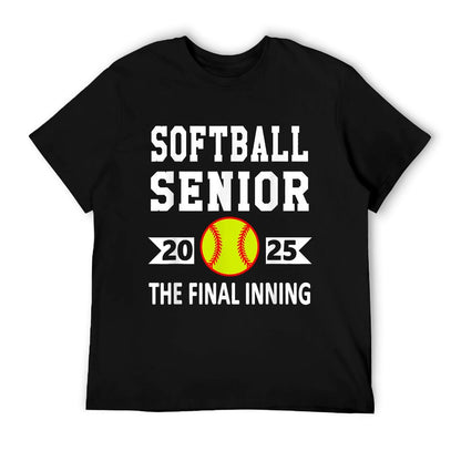 Senior Class of 2025 Softball Senior Night Graduation Party T-Shirt
