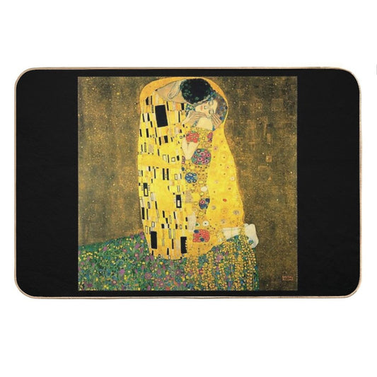 The Kiss - Gustav Klimt Bath Mat