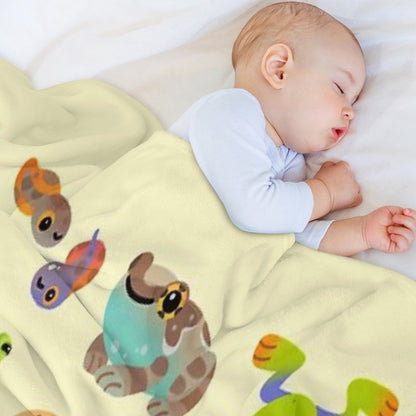 Tree Frog Throw Blanket