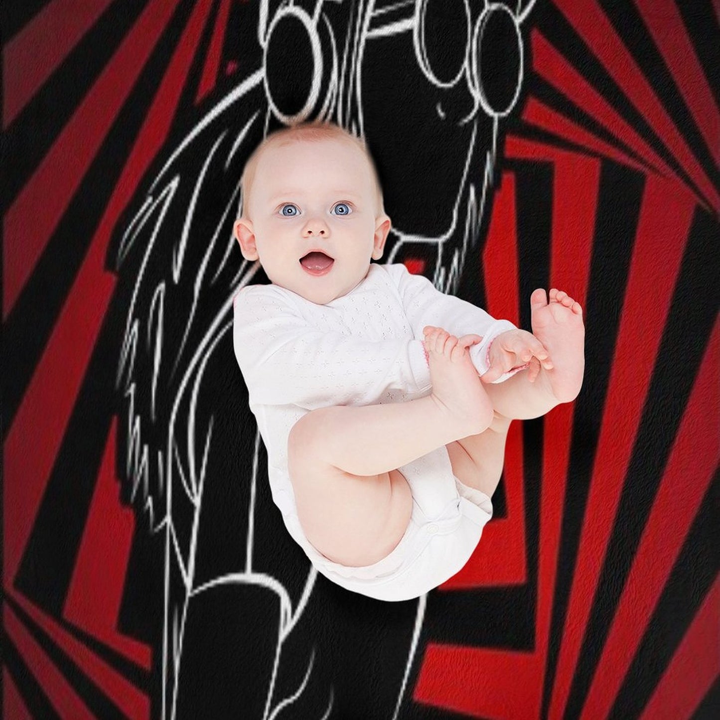 Rezz Mass Manipulation Throw Blanket