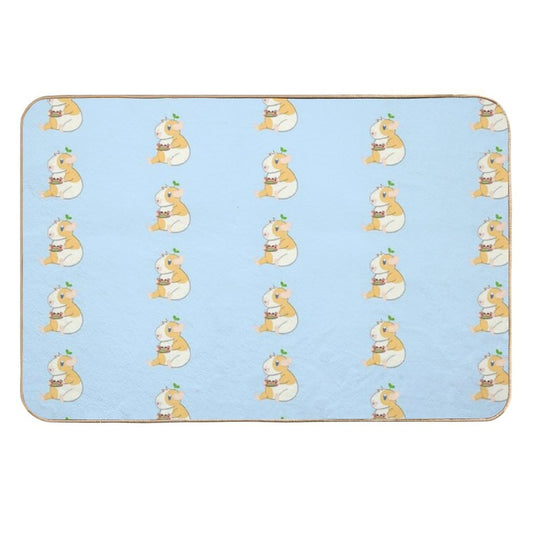 Gaming Guinea Pig  Fade-Resistant Bath Mat