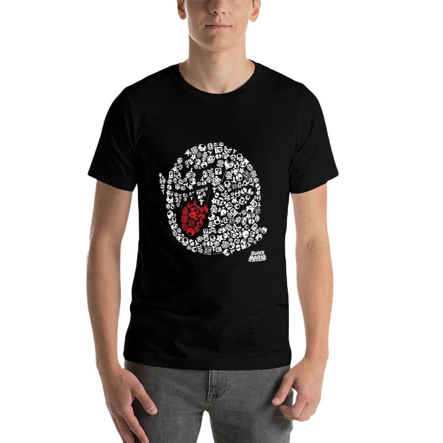 Nintendo Super Mario Iconic Boo Portrait Graphic  Moisture-wicking T-Shirt