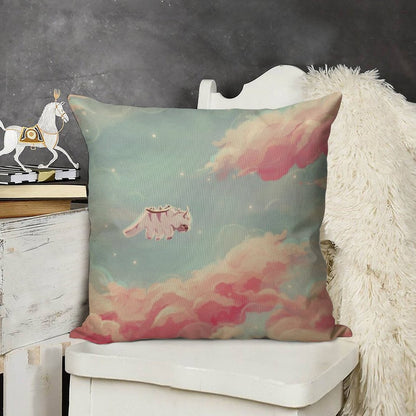 Dreamy Appa Poster V1 Linen Throw Pillow Cover
