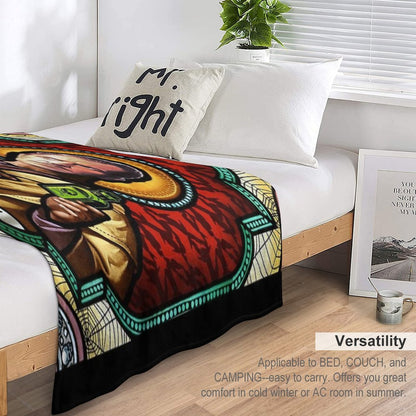 St. Vincent Price Throw Blanket