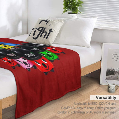 Henry Hoover And Friends Throw Blanket