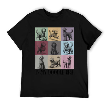 Funny Dog Lovers Quote In My Golden Doodle Era Cool Women T-Shirt