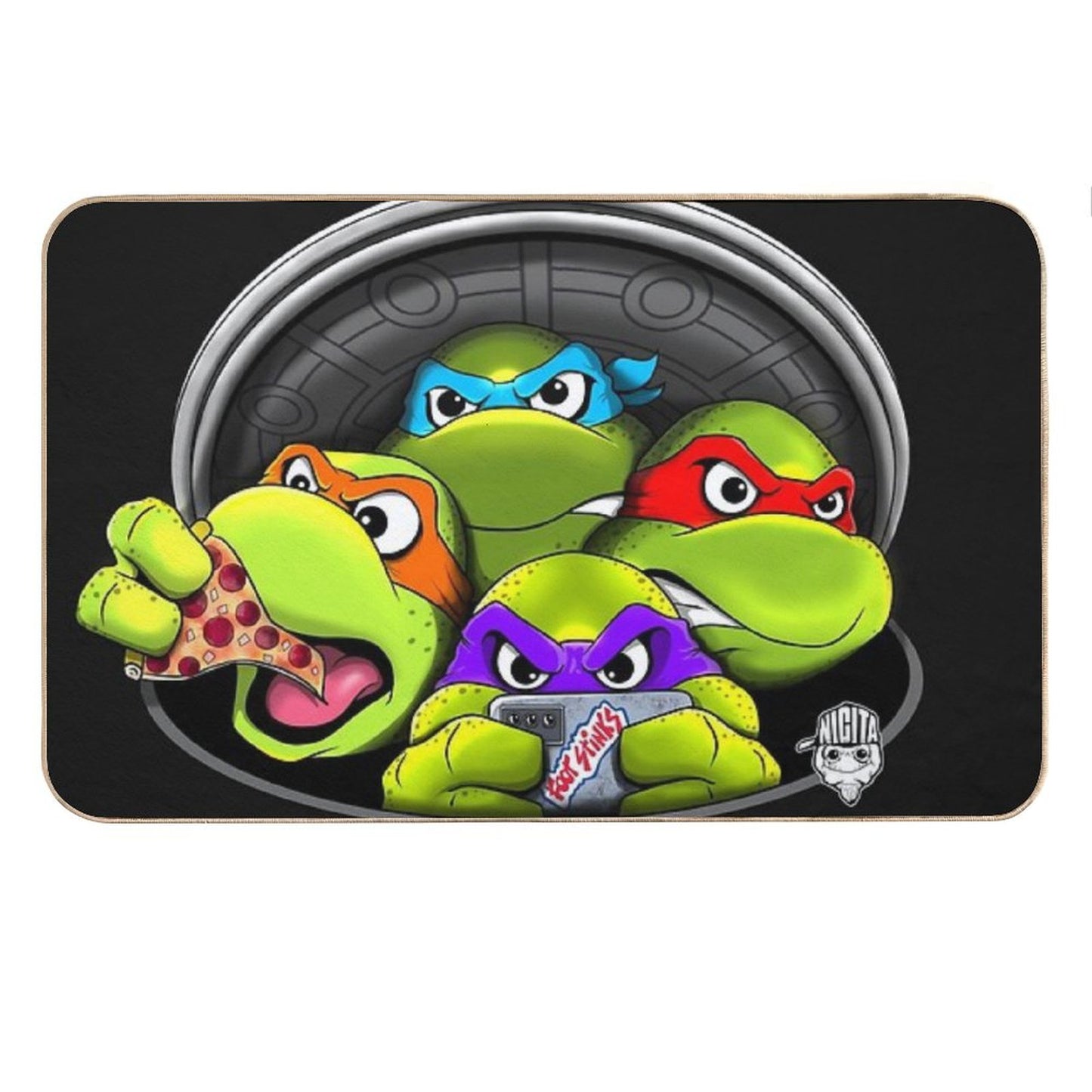 Out of The Sewer Bath Mat