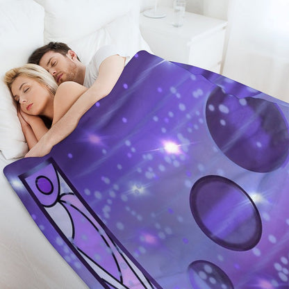 L Blank Throw Blanket