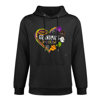 Grandma Halloween Grandma Boo Crew Spooky Grandma Customizable Surface Hoodie