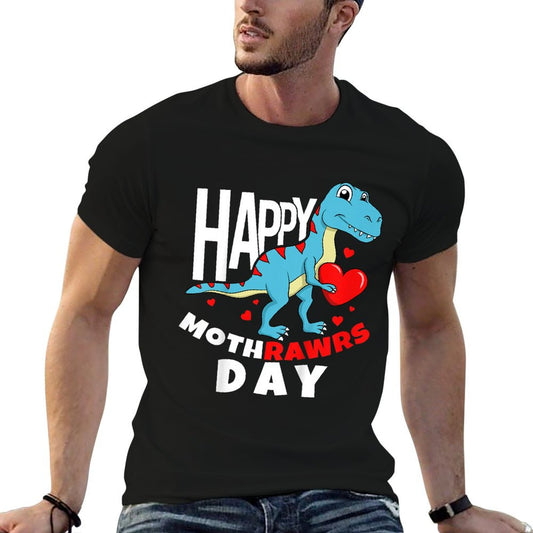 Happy Mother&#39;s Day Son For Mom Rawr Trex Dino Toddler Boy T-Shirt