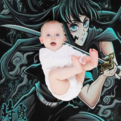 Muichiro Tokito Throw Blanket