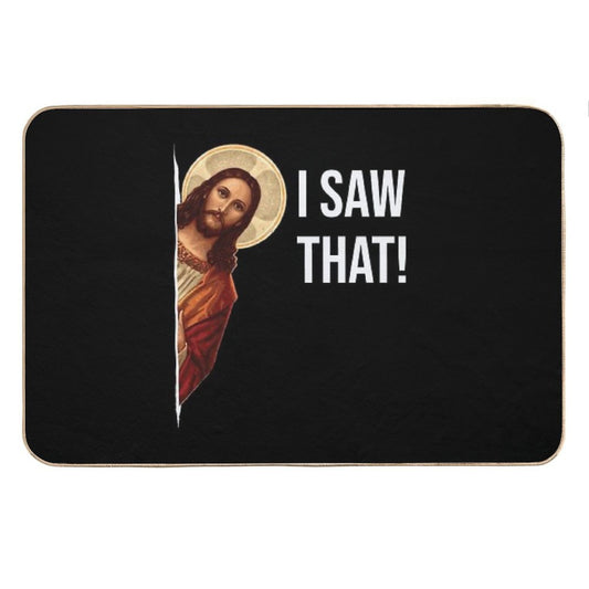 Jesus Meme I Saw That Bath Mat