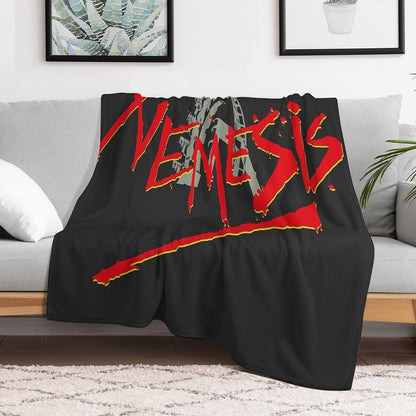 Nemesis Logo WLoop Throw Blanket