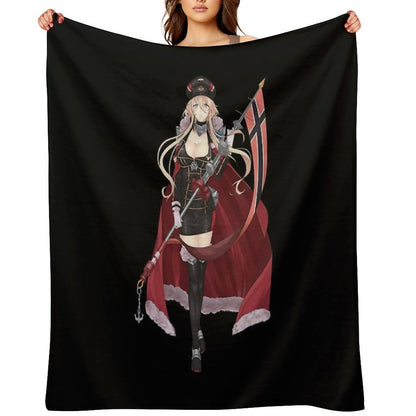 Azur Lane Bismarck Throw Blanket