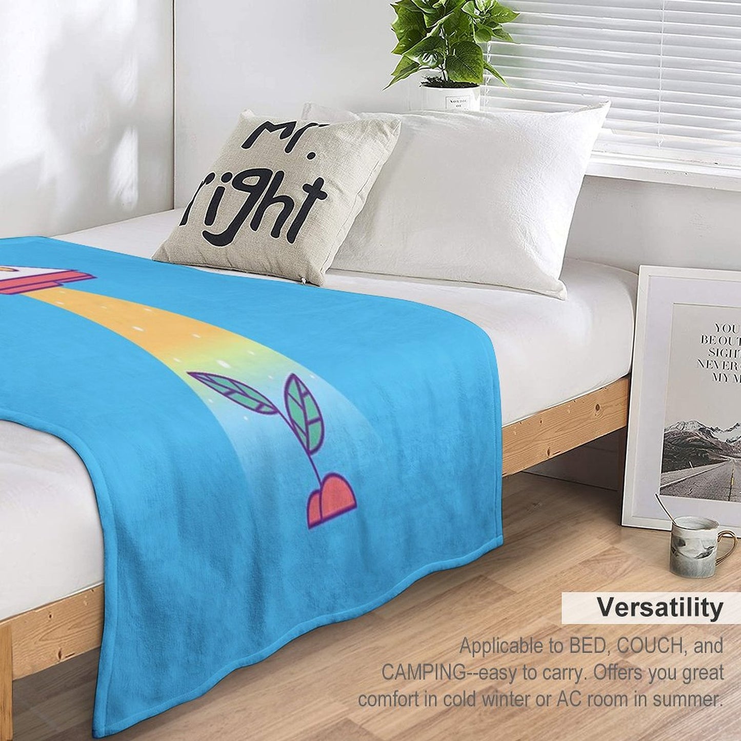 The Life Stealer Throw Blanket