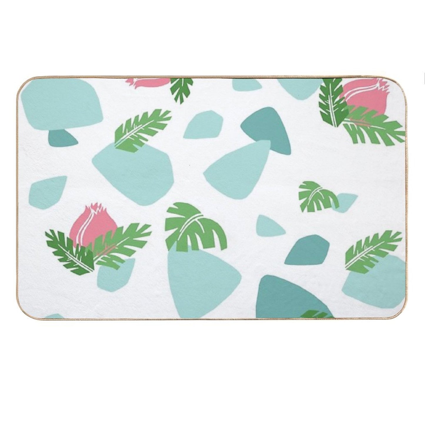 Ivysaur Pattern Bath Mat