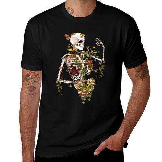 Bones And Botany  Cotton T-Shirt