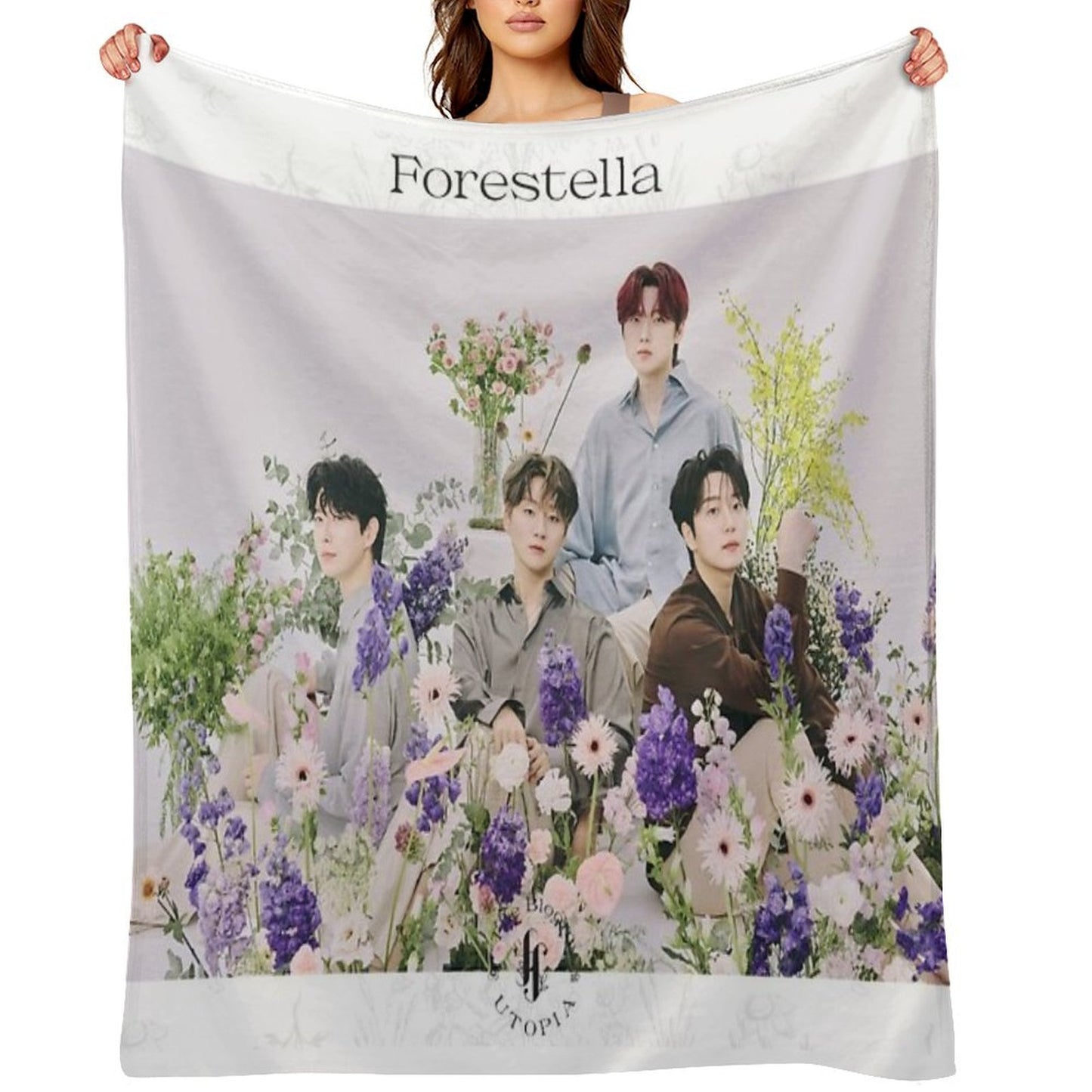 Forestella Throw Blanket