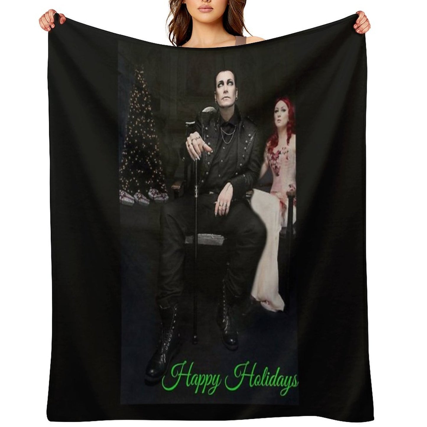 Blutengel Throw Blanket
