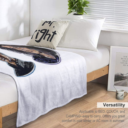 Bruce Wayne And Selina Kyle Throw Blanket